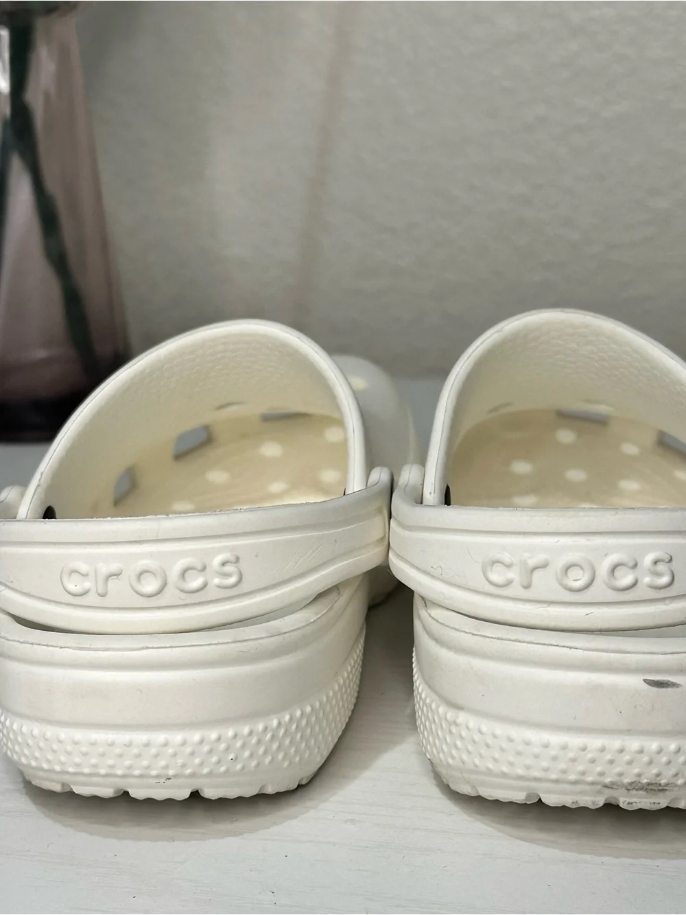 CROCS Kids White Classic Clogs
